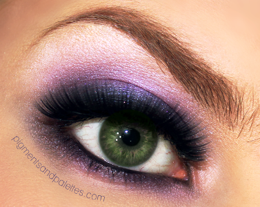 Purple Smokey Eye for Green s
