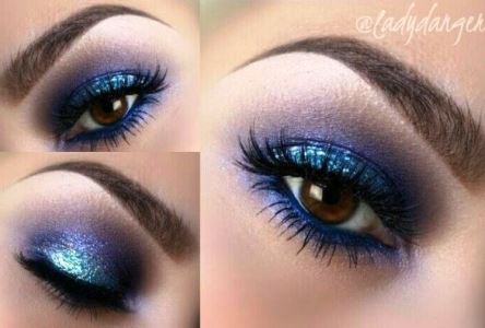 How to Apply Glitter Eye Makeup 