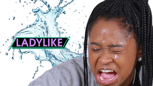 Women Try The Ice Water Makeup Hack