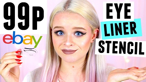 99P Eyeliner Stencil