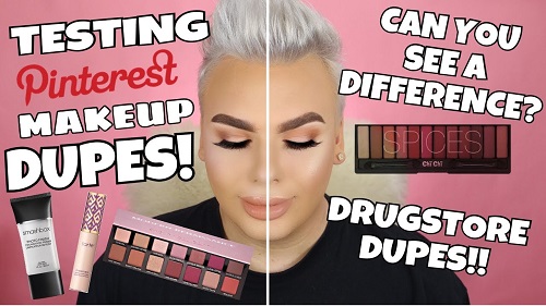 Testing Pinterest Makeup Dupes