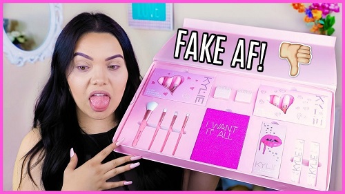 Testing FAKE Kylie Cosmetics Birthday Collection