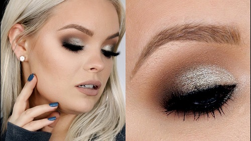 Cool Toned Fall Smokey Eye Makeup