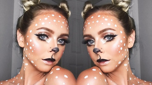 Halloween – Deer Makeup