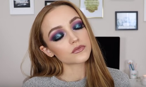 Purple & Blue Glitter