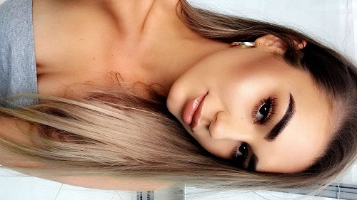 Soft Bronze Goddess Makeup