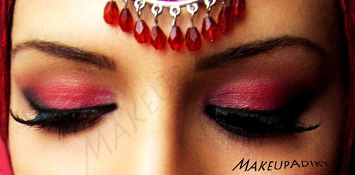 Indian Stani Inspired Bridal Makeup